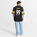 Джерси Pittsburgh Steelers Derrick Harmon Nike Black Game