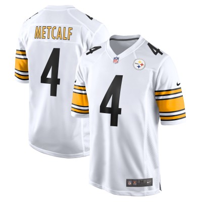 Джерси Pittsburgh Steelers DK Metcalf Nike White Game Player
