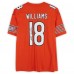 Игровая джерси Caleb Williams Chicago Bears Autographed Fanatics Authentic Orange Nike Limited