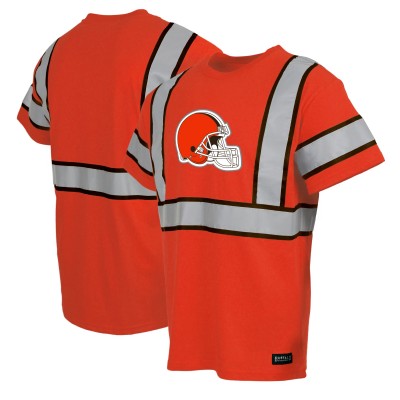 Футболка Cleveland Browns Orange Safety Heavyweight