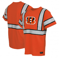 Cincinnati Bengals Orange Safety Heavyweight T-Shirt