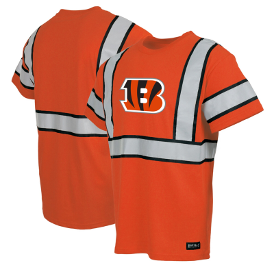 Cincinnati Bengals Orange Safety Heavyweight T-Shirt