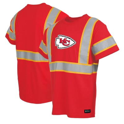 Kansas City Chiefs Red Safety Heavyweight T-Shirt