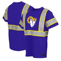 Los Angeles Rams Safety Heavyweight T-Shirt - Royal