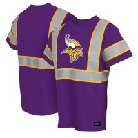 Minnesota Vikings Purple Safety Heavyweight T-Shirt