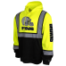 Свитшот Cleveland Browns Yellow High-Visibility Safety Hooded