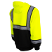 Свитшот Cleveland Browns Yellow High-Visibility Safety Hooded