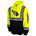 Свитшот Arizona Cardinals Yellow High-Visibility Safety Hooded