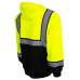 Свитшот Arizona Cardinals Yellow High-Visibility Safety Hooded