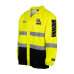 Куртка Cleveland Browns Yellow Hi-Vis Safety Waterproof Rainshell Full-Zip Hooded