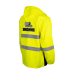 Куртка Cleveland Browns Yellow Hi-Vis Safety Waterproof Rainshell Full-Zip Hooded