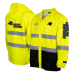 Куртка Carolina Panthers Yellow Hi-Vis Safety Waterproof Rainshell Full-Zip Hooded