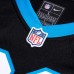 Игровая джерси Carolina Panthers Tetairoa McMillan Nike Black 2025 NFL Draft First Round Pick Game