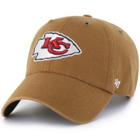 Бейсболка Kansas City Chiefs Carhartt x 47 Brown Clean Up