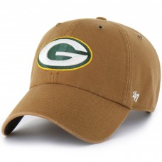 Бейсболка Green Bay Packers Carhartt x 47 Brown Clean Up
