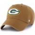Бейсболка Green Bay Packers Carhartt x 47 Brown Clean Up