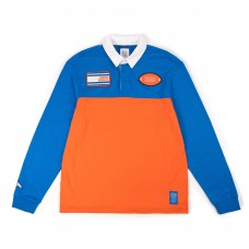 Topo Designs x Denver Broncos Directoire Blue/Scarlet Ibis Rugby Shirt