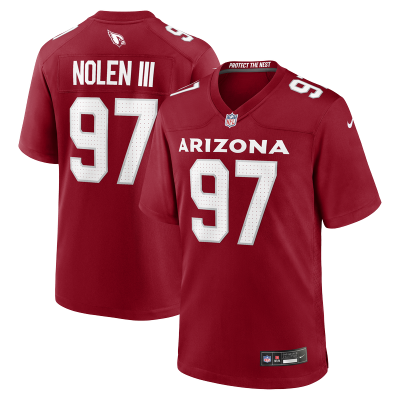 Джерси Arizona Cardinals Walter Nolen Nike Cardinal Game