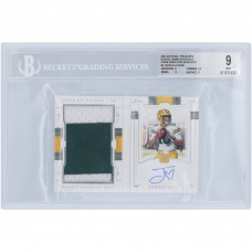 Jordan Love Green Bay Packers Autographed 2020 Panini National Treasures RPA Booklet #RJB-JL #97/99 BGS Authenticated 9 Rookie Card - 9,8.5,9,9 Subgrades
