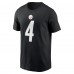 Pittsburgh Steelers DK Metcalf Nike Black Name & Number T-Shirt
