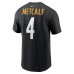 Pittsburgh Steelers DK Metcalf Nike Black Name & Number T-Shirt