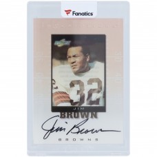 Jim Brown Cleveland Browns Autographed 1999 Score Supplemental Inscriptions #JB-32 Card