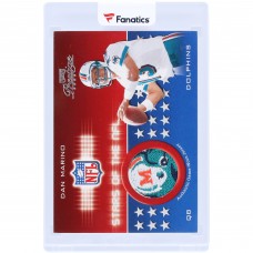 Dan Marino Miami Dolphins 2002 Playoff Prestige Stars Of The NFL Team Logo 4 Color Relic #SN-13 #129/300 Card