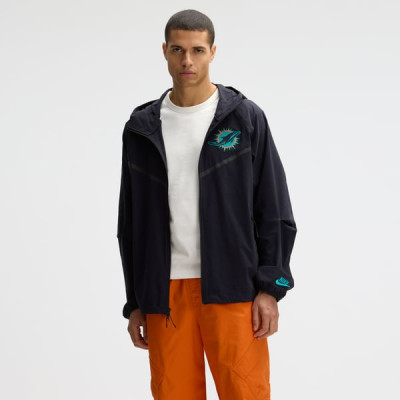 Куртка Miami Dolphins Nike Rivalries Collection Tech Raglan Full-Zip - Navy