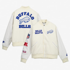 Рубашка Buffalo Bills Nike Rivalries Collection Varsity Jacket - White