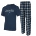 Футболка Dallas Cowboys Concepts Sport Navy/Gray Avondale & Flannel Pants Set