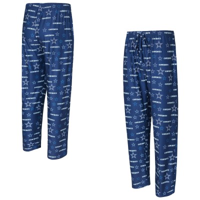 Dallas Cowboys Concepts Sport Navy Mosaic All Over Print Pants
