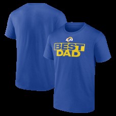 Los Angeles Rams Greatest Dad T-Shirt - Royal Los Angeles Rams Greatest Dad T-Shirt - Royal