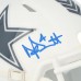 Dak Prescott Dallas Cowboys Autographed Fanatics Authentic Riddell 2024 Salute To Service Speed Mini Helmet