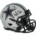Dak Prescott Dallas Cowboys Autographed Fanatics Authentic Riddell Rave Speed Mini Helmet