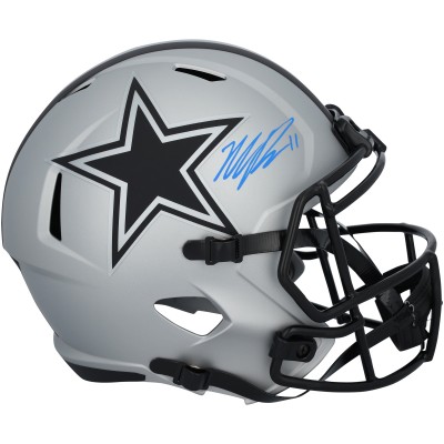 Micah Parsons Dallas Cowboys Autographed Fanatics Authentic Riddell Rave Speed Replica Helmet
