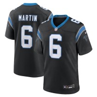 Игровая джерси Carolina Panthers Sam Martin Nike Black Team Game