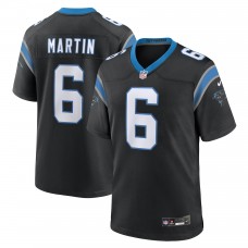 Игровая джерси Carolina Panthers Sam Martin Nike Black Team Game