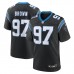 Игровая джерси Carolina Panthers Bobby Brown Nike Black Team Game
