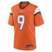 Игровая джерси Denver Broncos Talanoa Hufanga Nike Orange Team Game
