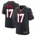 Игровая джерси Houston Texans Braxton Berrios Nike Navy Team Game