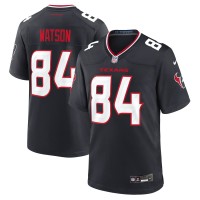 Игровая джерси Houston Texans Justin Watson Nike Navy Team Game