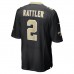 Игровая джерси New Orleans Saints Spencer Rattler Nike Black Team Game