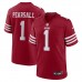 San Francisco 49ers Ricky Pearsall Nike Scarlet Team Game Jersey