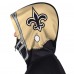 New Orleans Saints Pro Player Black/Gold Helmet Full-Zip Hooded Track Jacket