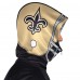 New Orleans Saints Pro Player Black/Gold Helmet Full-Zip Hooded Track Jacket