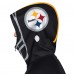 Pittsburgh Steelers Pro Player Black/Gold Helmet Full-Zip Hooded Track Jacket