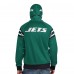 New York Jets Pro Player Green/Black Helmet Full-Zip Hooded Track Jacket