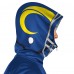 Los Angeles Rams Pro Player Helmet Full-Zip Hooded Track Jacket - Royal/Gold