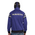 Куртка Baltimore Ravens Pro Purple/Black Helmet Full-Zip Hooded Track