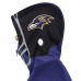Куртка Baltimore Ravens Pro Purple/Black Helmet Full-Zip Hooded Track